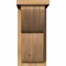 Ekena Millwork Crestline Smooth Corbel w/Backplate, Western Red Cedar, 7 1/2"W x 12"D x 16"H COR08X12X16CRE01SWR - alternate 3